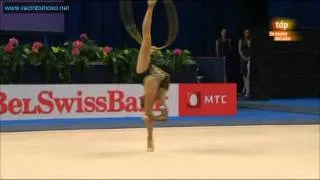 Daria Kondakova Hoop Team Competition European Championships Minsk 2011