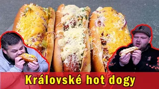 Se @StarejFotr  a @honzastrymuje   děláme královské hotdogy #370 Soutěž s masobrani.cz