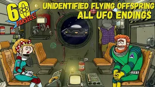 60 Parsecs all Unidentified Flying Offspring Endings How to complete Walkthrough(No commentary)