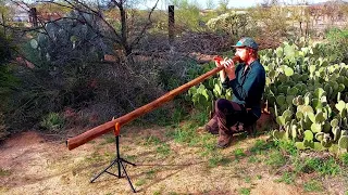 Deep & Responsive Agave DIDGERIDOO in 440hz B