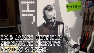 YEAH YEAH!! EMG James Hetfield Signature Het Set Pickups Review & Demo