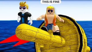 2 FOOLS 1 ROBLOX Boat