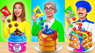 Provocare De Gătit: Eu vs. Bunica | Hack-uri și Gadgeturi Secrete Ușoare TeenDO Challenge