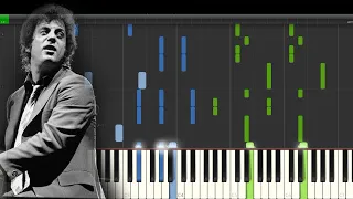 Billy Joel - Summer, Highland Falls - Piano Tutorial - Synthesia