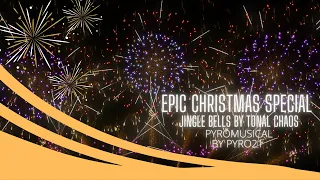 (4K) Jingle Bells (EPIC VERSION) synchronized fireworks show