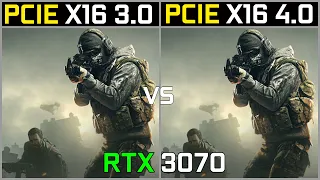 PCIe 4.0 vs PCIe 3.0 RTX 3070 + Ryzen 5 5600X | Test in 8 Games