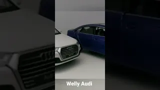 #welly Audi Q7,Q3,A6 Maßstab:1:38