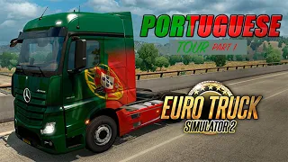 PORTUGAL 🇵🇹 TOUR PART 1 | SCAN TRUCKS VTC CONVOY EVENT ✅ | ETS 2 | MULTIPLAYER 👥