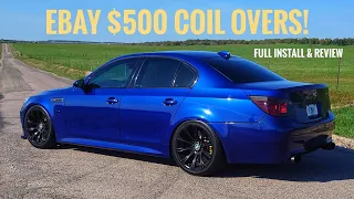 I put $500 Coil Overs on my e60 M5 and here's WHY...
