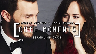 Dakota Johnson & Jamie Dornan Cute Moments 1 (SUBTITULADO)