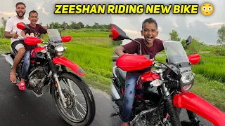 Zeeshan Riding His New Bike 😳 Maza aa Gaya 😍