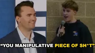 WOKE Student Tries To Frame & Cancel Charlie Kirk But Gets DESTROYED Instantly🔥... KICKED OUT👀