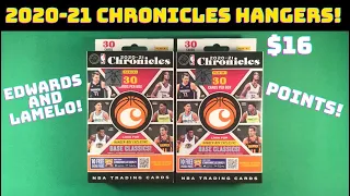 2020-21 Panini Chronicles Basketball Hanger Box Opening Review LAMELO, ANT & POINTS NEW Retail Cards