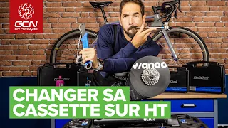 Comment changer une cassette sur un Home trainer ?