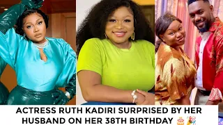 Ruth kadiri husband surprised her on her 38th birthday (SO EMOTIONAL)