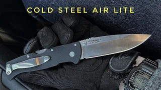 Нож Cold Steel Air Lite тест / test