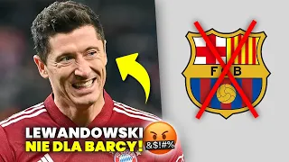 Lewandowski NIE PRZEJDZIE do FC Barcelony? #shorts