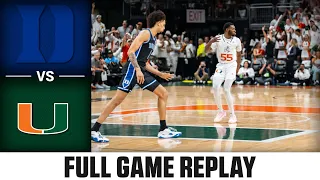 Duke vs. Miami Full Game Replay |2022-23 ACC Men’s Basketball
