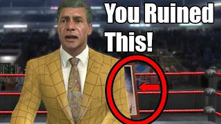 7 Big Moments That YOU Ruined In WWE Games (You Jerk!)