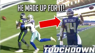 D.K. Metcalf vs Trevon Diggs & Seahawks (Game Winner!) || HD Week 3 2020 NFL Season