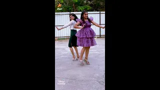 Wow!  Cute comalis #Raveena #𝗠𝗼𝗻𝗶𝘀𝗵𝗮B𝗹𝗲𝘀𝘀𝘆  Dance Reel | Cooku With Comali Season 4