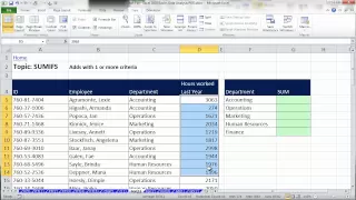 Excel Data Analysis: Sort, Filter, PivotTable, Formulas (25 Examples): HCC Professional Day 2012