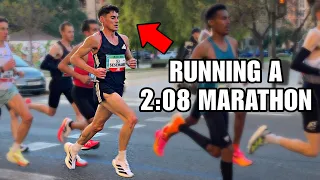 RUNNING A 2:08 MARATHON | Phil Sesemann Valencia Marathon 2023