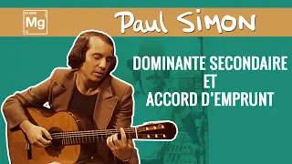 Apprenez l'HARMONIE avec PAUL SIMON ! Dominante secondaire et accord d'emprunt