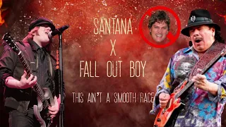 Santana X Fall Out Boy MASHUP - "This Ain't a Smooth Race"