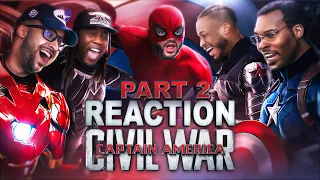 Captain America: Civil War (Part 2) | Group Reaction | Movie Review