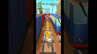 Subway surfers gameplay #shortfeed #subwaysurfers