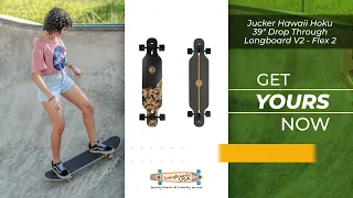 Jucker Hawaii Hoku 39" Drop Through Longboard V2 - Flex 2