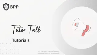 ActEd Tutor Talk - tutorials