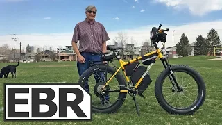 Tricked Out Fat Tire Ebike with Loads of Accessories