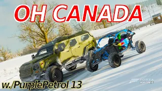 Best Canadian car Challenge | Forza Horizon 4 | w./ PurplePetrol 13