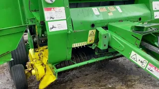 Пресс подборщик John Deere 580 N 2494