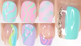 7 EASY SUMMER NAILS DESIGNS | trendy summer nail art ideas