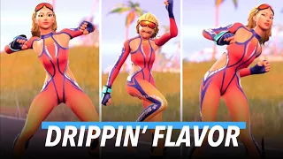 LEAKED “DRIPPIN’ FLAVOR” EMOTE GAMEPLAY!!! (LIL’ WHIP EMOTE) - Fortnite Battle Royale