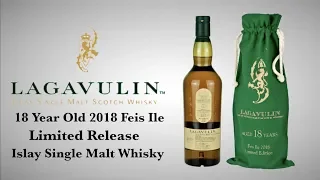 Lagavulin 18 Year Old 2018 Feis Ile Limited Release Islay Single Malt Scotch Whisky