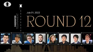 FIDE Candidates 2022 | Round 12