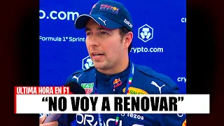 CHECO AMENAZA A RED BULL CON NO RENOVAR! *SE HUNDEN*