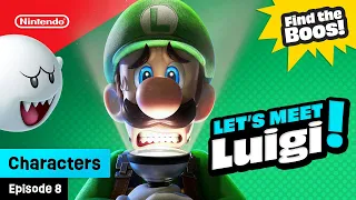 Meet Luigi: Mario’s Brother and Nervous Hero 💚 | Boo Seek and Find | @playnintendo