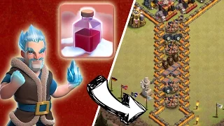 EISMAGIER + SANTA SPELL vs. TROLL BASE! || CLASH OF CLANS || Let's Play CoC [Deutsch German]