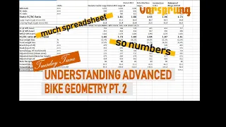 Understanding Advanced Bike Geometry Pt 2 - Tuesday Tune 26