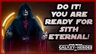 Surprise!  Your Roster is Probably Already Farming for Sith Eternal Emperor!  SWGOH