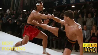 Frank Dukes Van Damme membabi buta mengalahkan Bolo Yen di BLOODSPORT 1988