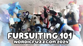 NordicFuzzCon 2024 | Fursuiting 101 | Feat. Gale Frostbane // NexusFolf