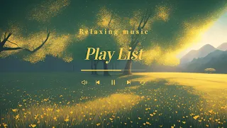 Peaceful music for study and concentration, relaxing music, Relax in the windswept fields