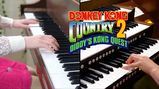 Stickerbrush Symphony ~ Donkey Kong Country 2 ~ Piano and Organ