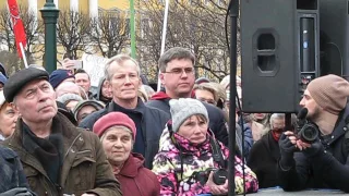 Митинг в Петербурге  против полтавченко 18  марта 2017